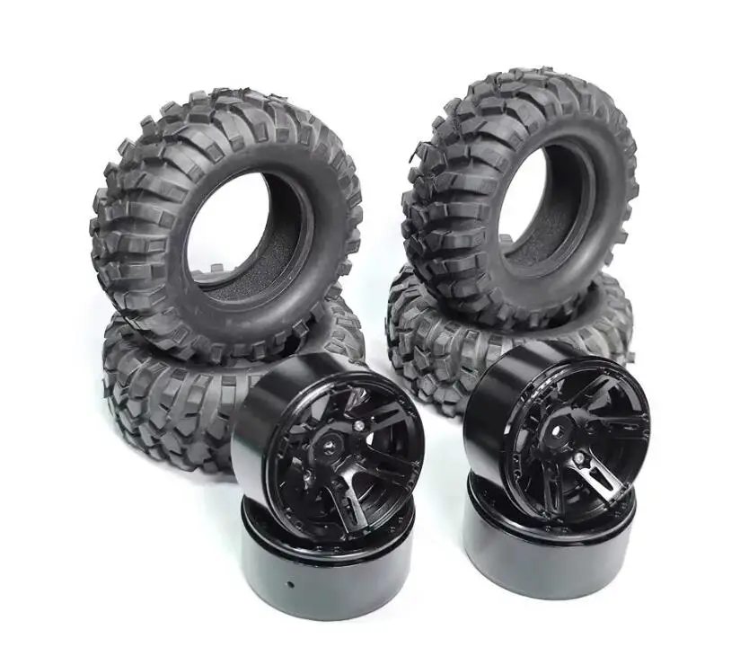 Mn128 Wrangler G500 Big G Babos RC Časti vozidla Upgrade Adsure Modifikované 96 mm kovové koža Whell Pneuma