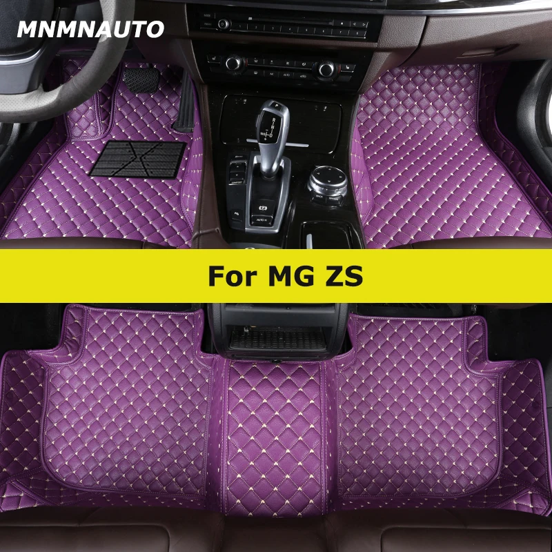 Mnmnauto vlastné podlahové rohože pre auto pre mg zs auto koberce nohy Coche Accessorie