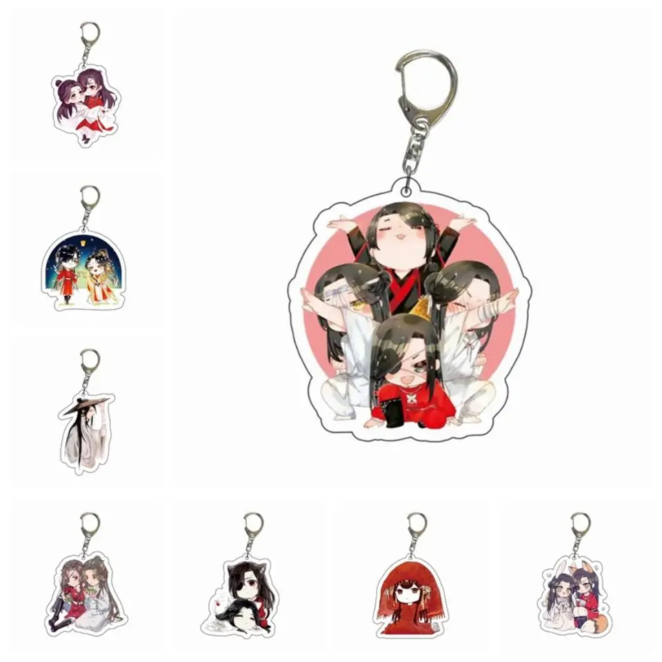 MO DAO ZU Shi Tian Guan Ci Fu Figual Keychain Tian Guan Ci Fu Wui Wuxian Mo Dao Zu Shi Keychain Xie Lian Creative Creative