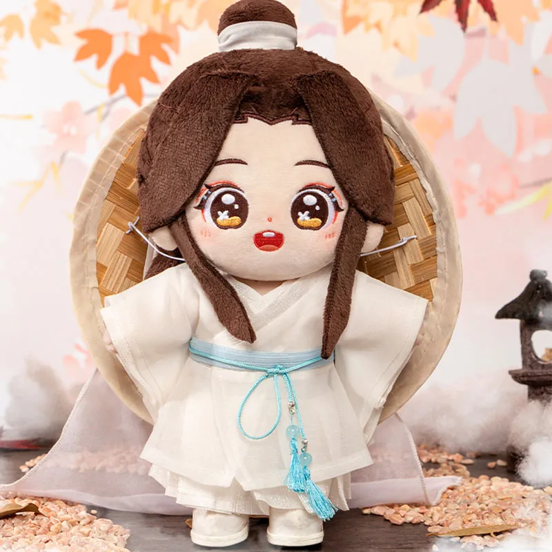 Mo Dao Zu Shi Xie Lian Wei Wuxian Lan Wangji plyšová hračka Hua Cheng Anime Plushie Figurer Grandmaster démonickej kultivácie