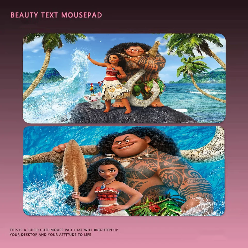 Moana Boy Pad laptop herné herné myši myši myši Mousepad pre hernú klávesovú podložku pre hráča