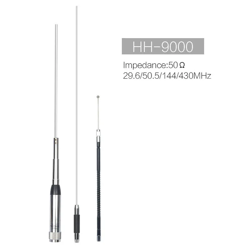 Mobilné rádio anténa HH-9000 Quad Band 29,6/50,5/144/435MHz SL16-MALE ANTENNA pre TYT TH-9800 QYT KT-8900D KT-7900D RADIOS