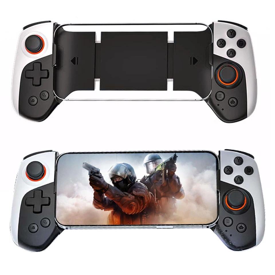 Mobilný telefón natiahnutím hry Bluetooth kompatibilný5.3 Gamepad mobilného telefónu pre iPhone 15/11/13/iPad/iOS/Tablet/PC/Switch