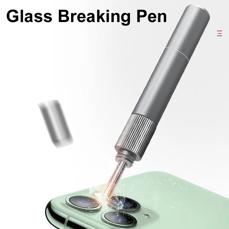 Mobilný telefón sklenený zadný kryt tryskanie pero Diamond Pen Crack Demolation Pen s pevným bodom zlomenie prerušenia šošovky sklo