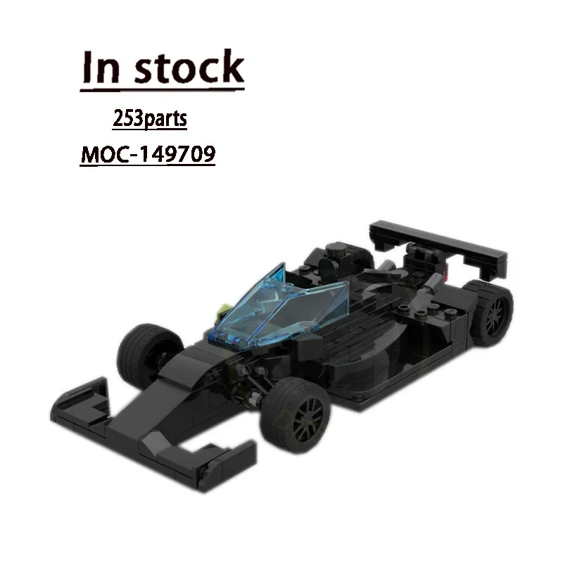 MOC-149709 Formula auto Indycar zostrih zostavenia Zostava BLUKOVÝ MODEL 253 BUSOVANIE ČASŤ DETI KARTY BARDEL