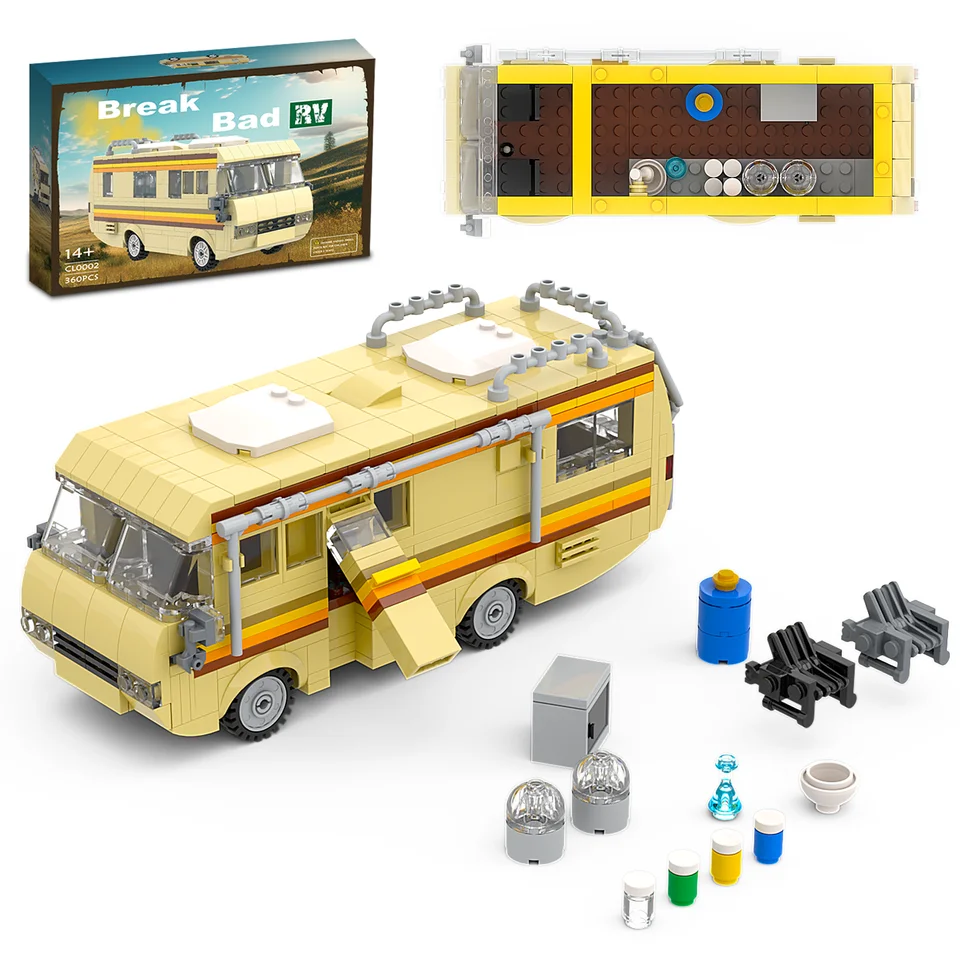 MOC 2024 NOVÉ BREAKING BAD BUDE BUDEL BLANKY