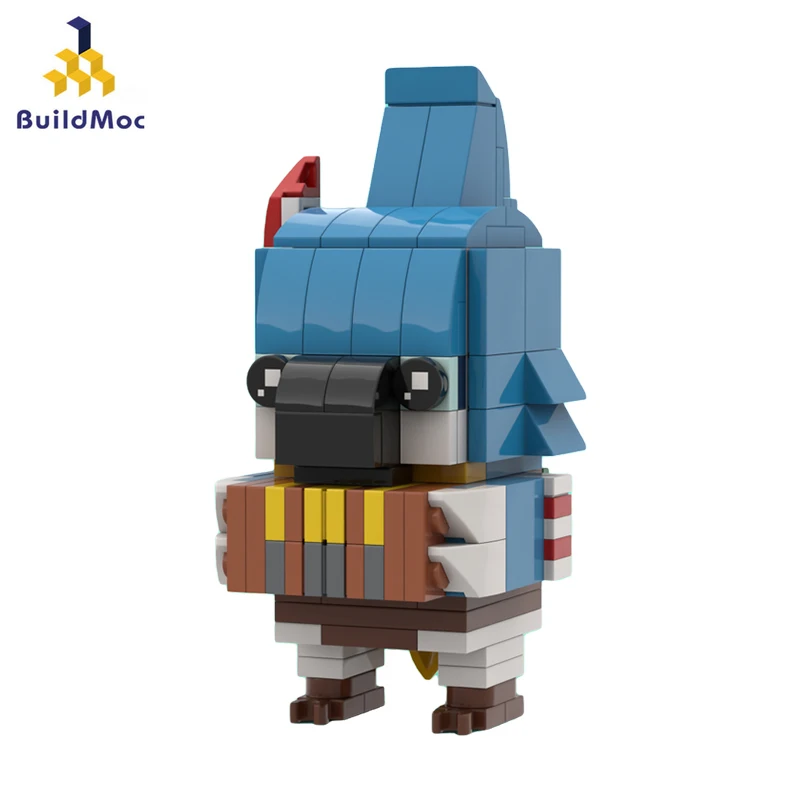 MOC-63881 Breath of the Wild Kass Brickheadz Model Building Blocks Set Game Figures zostavujú tehly hračky pre deti vianočných darčekov