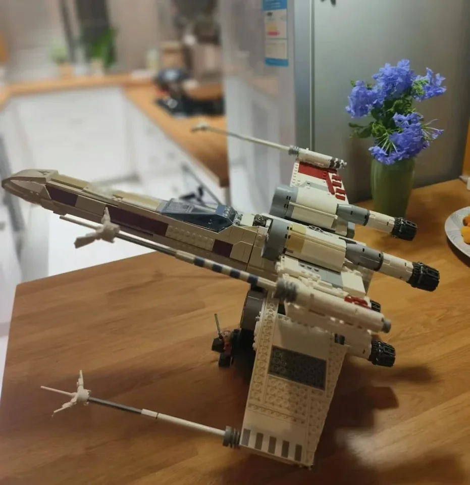 MOC BRICKS 75355 UCS X Fighter Building Blocks Hračky pre kozmické hračky pre chlapcov dospelých