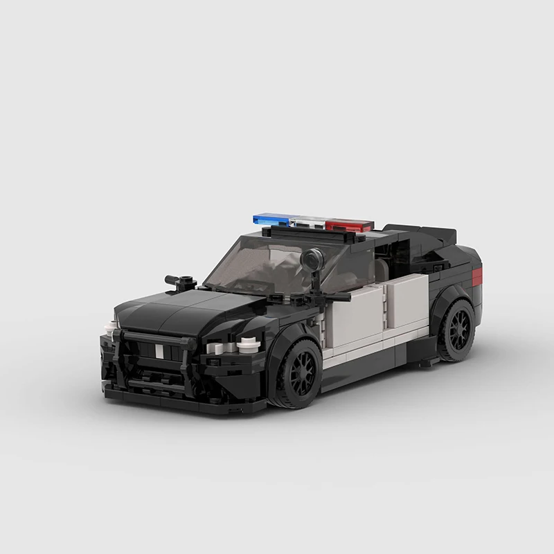 MOC M5 City Building Blofting Blocks Speed ​​Champions Swat Police Cars Patrol Sets Model Model tehly technika detský hračky Boy darček