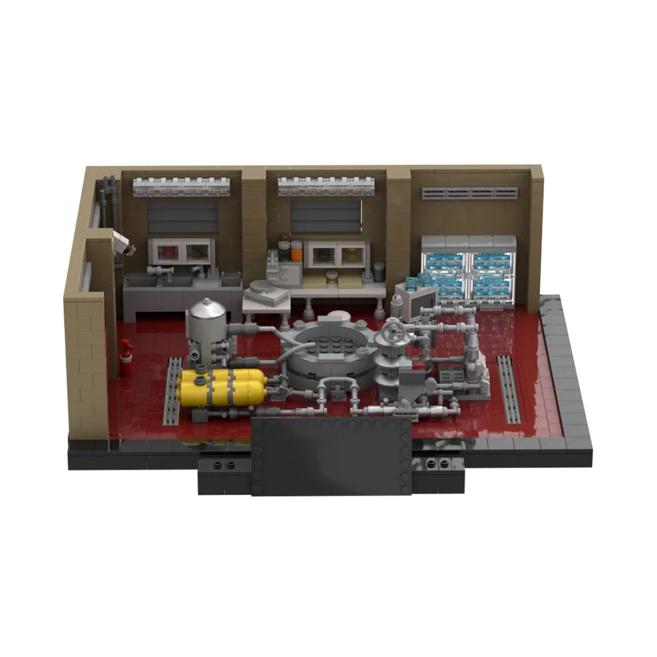 MOC SuperLab - Model budovy Break Building Blocks