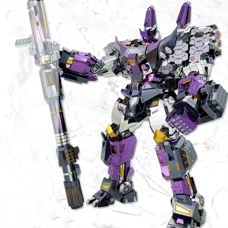 Model kovovej zostavy DIY Robot 3D Stereo Puzzle Kit High Collection Obtiažnosť