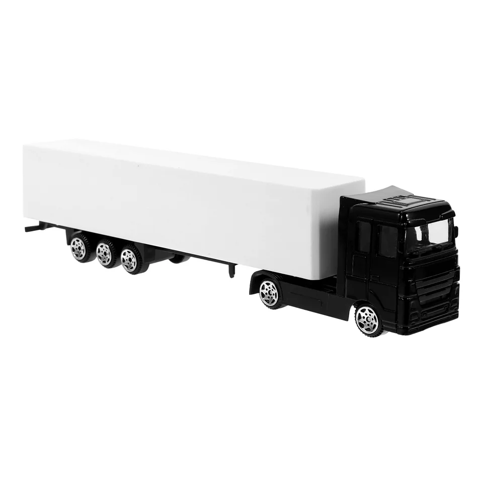Model nákladného vozidla hračky miniatúrne hračky Construction Cargo Kids Vozidlo pre prepravu kontajnerov pre batoľa