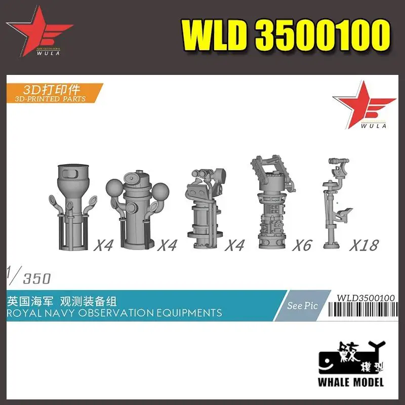 Modely wld3500100 1/350 Zariadenia Kráľovského námorníctva v mierke