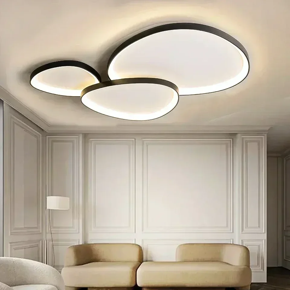 Moderná LED stropná lampa Living Jedáleň Spálňa Detská študijná miestnosť interiér domov skromne ľahké dekorácie osvetľovacie svietidlá