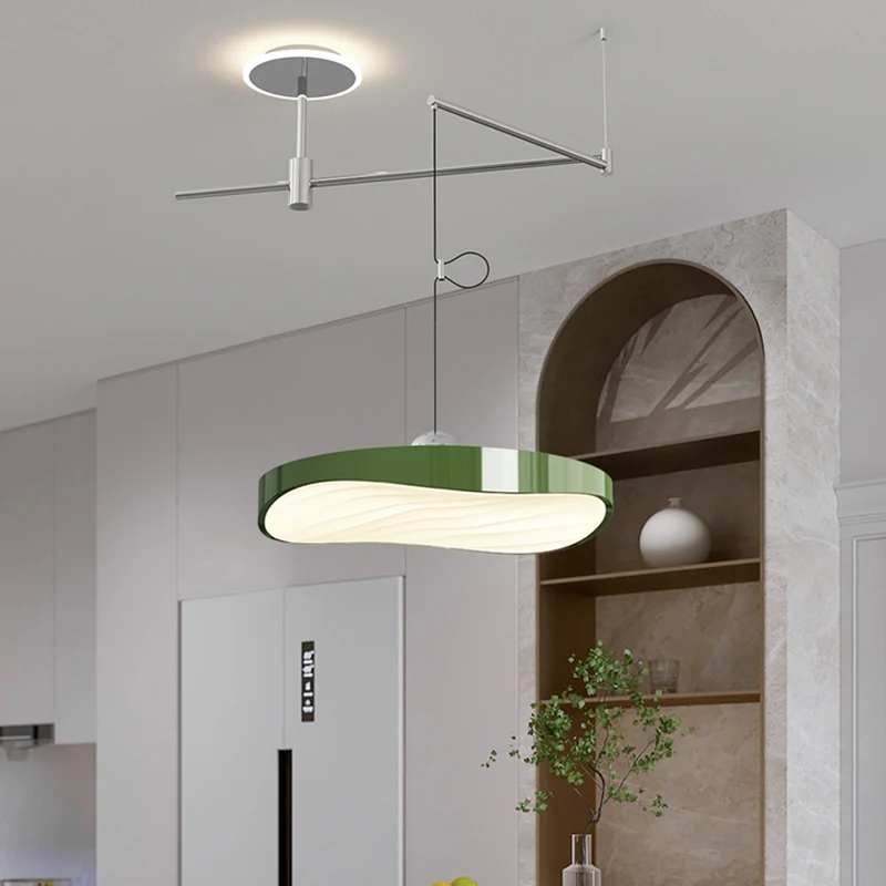 Moderné LED lustre osvetlenie pre jedáleň ostrov odnímateľná podšálka závesná lampa reštaurácia Bar Office Domov Decor Decor Sveloires