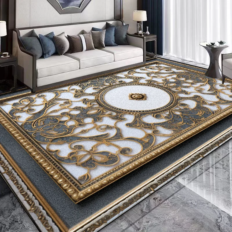 Moderné svetlo luxusné koberce pre dekoráciu obývacej izby Konferenčný stolík na veľké plochy koberce 200x300cm spálne mäkká nekĺzavá vstupná podložka
