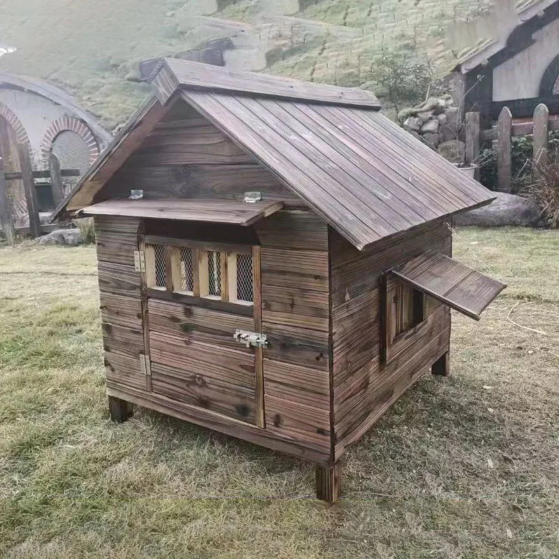 Moderný dizajn Kennel Cage Sunshade Ventikál Rain Pleasanly Cool Kennel Dog House Comfort Pet Los Perros Dog Supplies LVKC