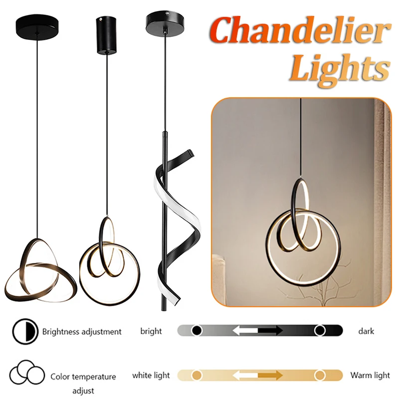 Moderný LED luster Nordic Luxury zavesenie svetlo vysoký jas v obývacej izbe jedáleň osvetlenie domáci vnútorný dekor