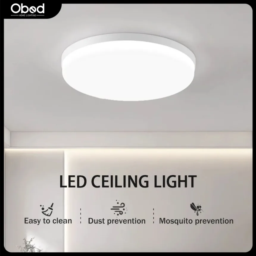 Moderný LED stropný svetlo Kruhový vysoký jas Ultra tenká lampa Obývacia izba a spálňa 18 W 24W 36 W 48 W Vnútorné domáce svetlo