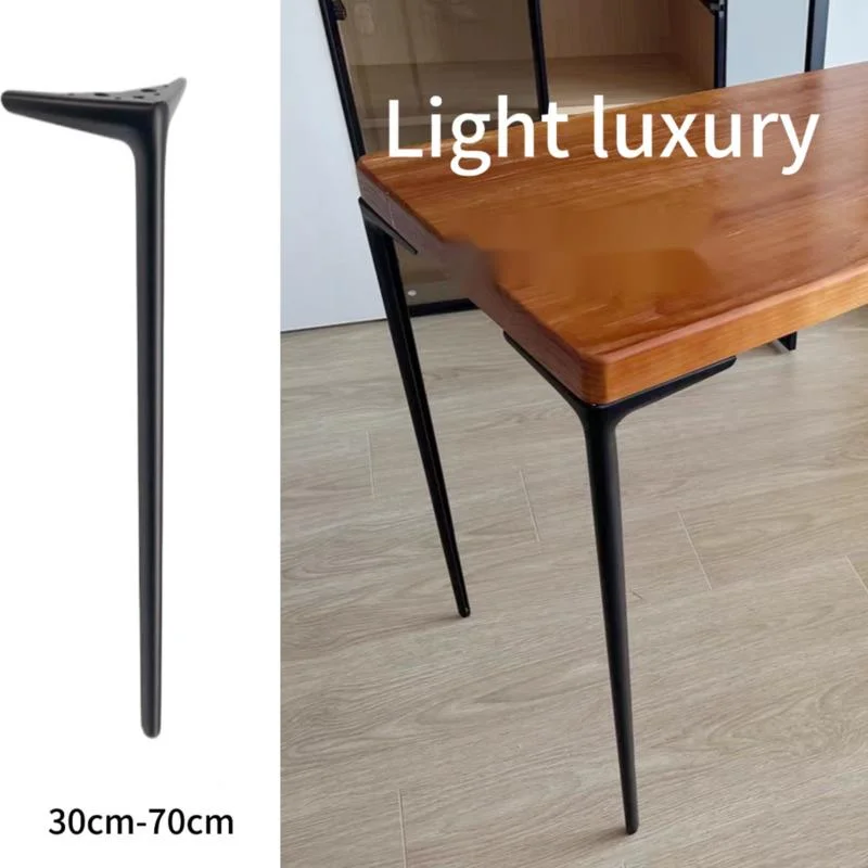 Moderný minimalistický nábytok nohy železné umelecké rámy televízne skrinky podporujú nohy