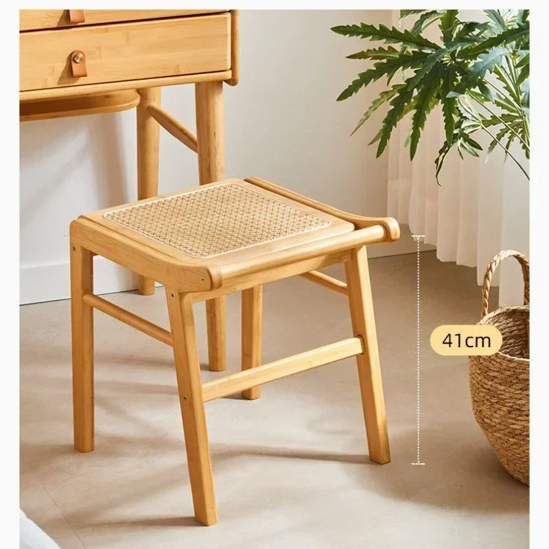 Moderný nábytok Rattan stolička Spálňa Šatniteľ
