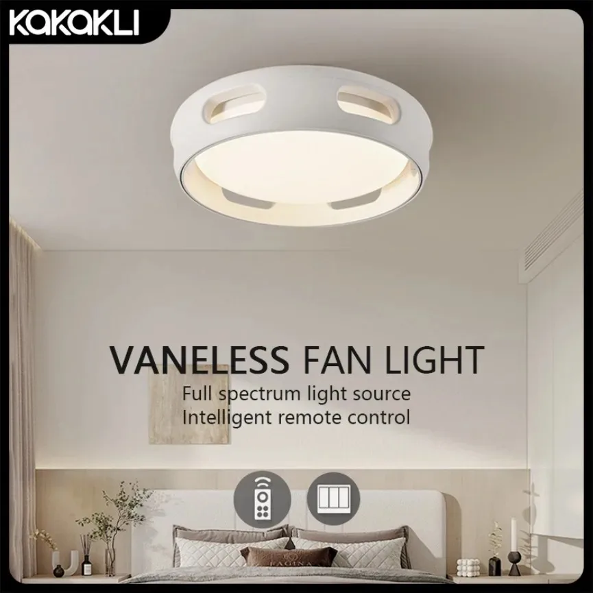 Moderný stropný ventilátor LED svetlo Creative bez čepech tichého diaľkového ovládača sming ventilátor svetlo obývacia izba spálňa domáci elektrický ventilátor
