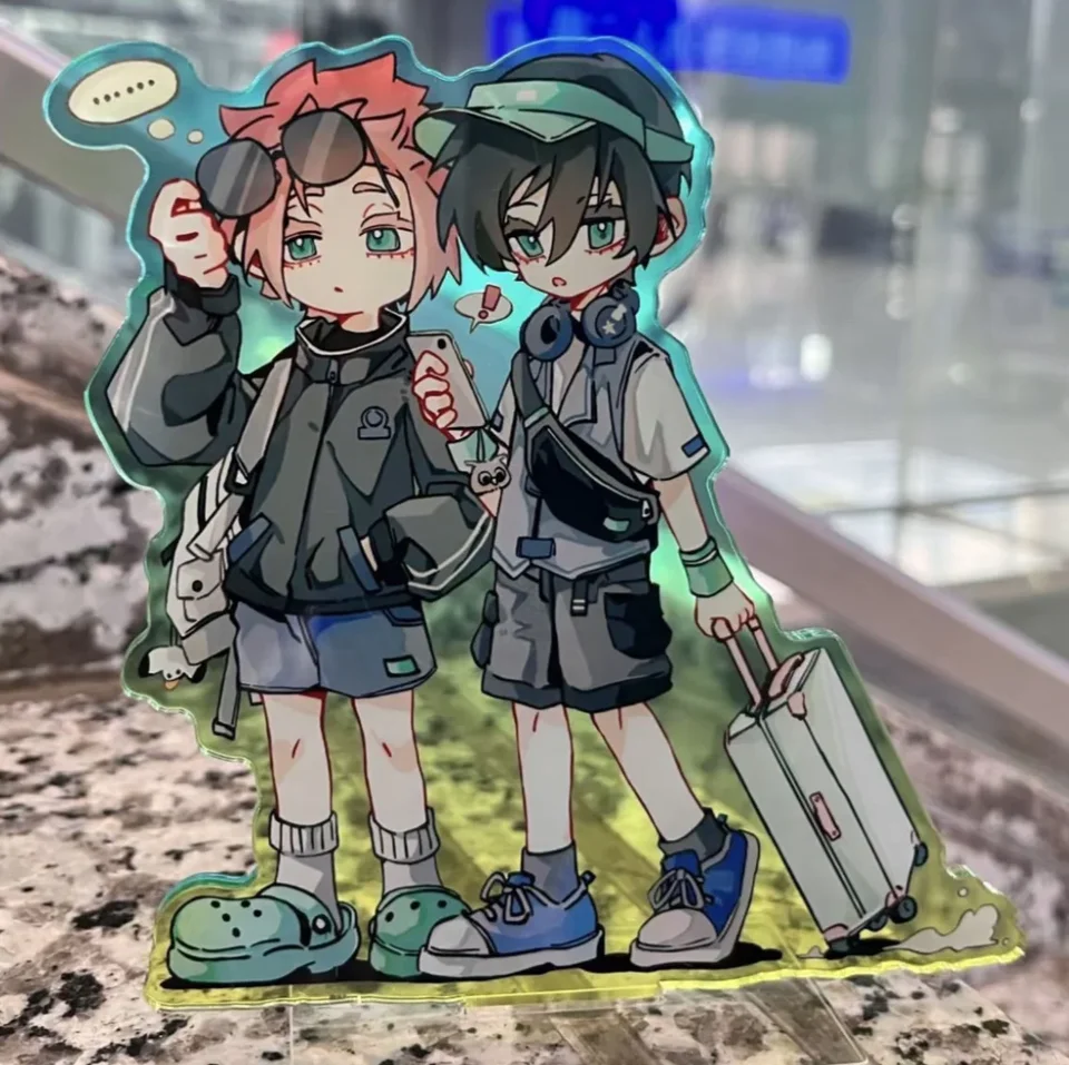 Modrý zámok anime rin itoshi itoshi sae cp akrylové knižnice stolné stolné stojanové modely figúrka dekora