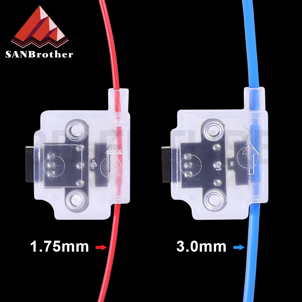 Modul detekcie detekcie materiálu 3D tlačiarne pre dosku Lerdge 1,75 mm 3 mm detekčný detekčný modul Monitor Monitor Senzor materiálu