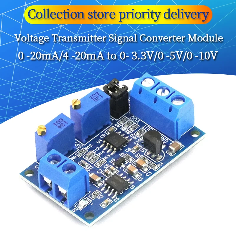 Modul prúdu na napätie 0 -20MA/4 -20MA až 0- 3,3 V/0 -5V/0 -10V Modul prevodníka prevodníka prevodníka napätia napätia