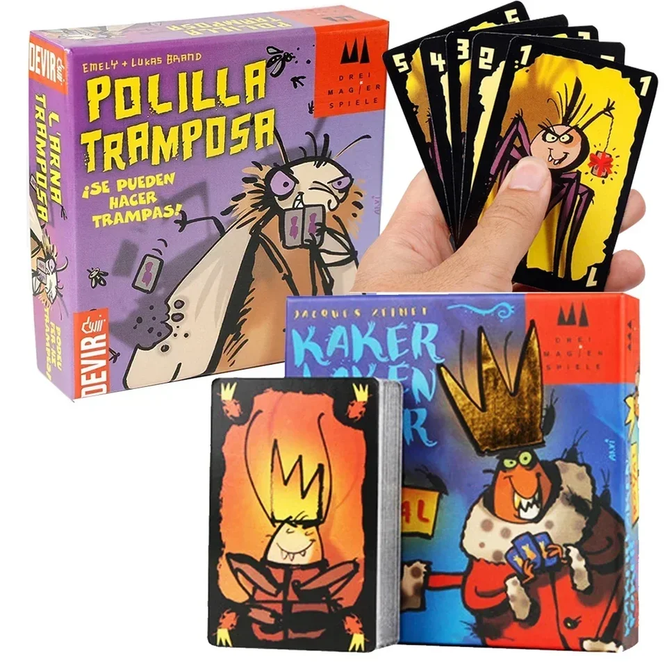 MOGEL MOTTE POLILLA TRAMPOSA KARTA HRA DEVIR-GAME MOTH Cheate /Royal Xiaoqiang Cheating Moth