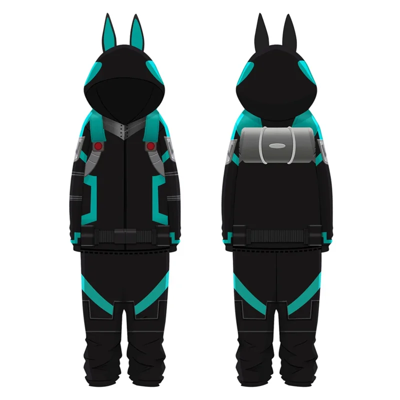 Moja hrdinská akademickia Izuku midoriya cosplay kostým spánok