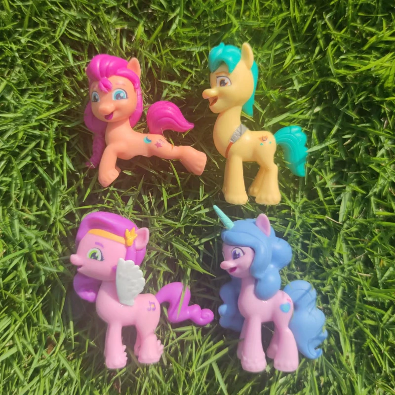 Moja malá poník anime postava Sunny Pipp Izzy nová generácia G5 Model Model hračky pre stolné plochy Zhromažďovať ozdoby pre deti darček