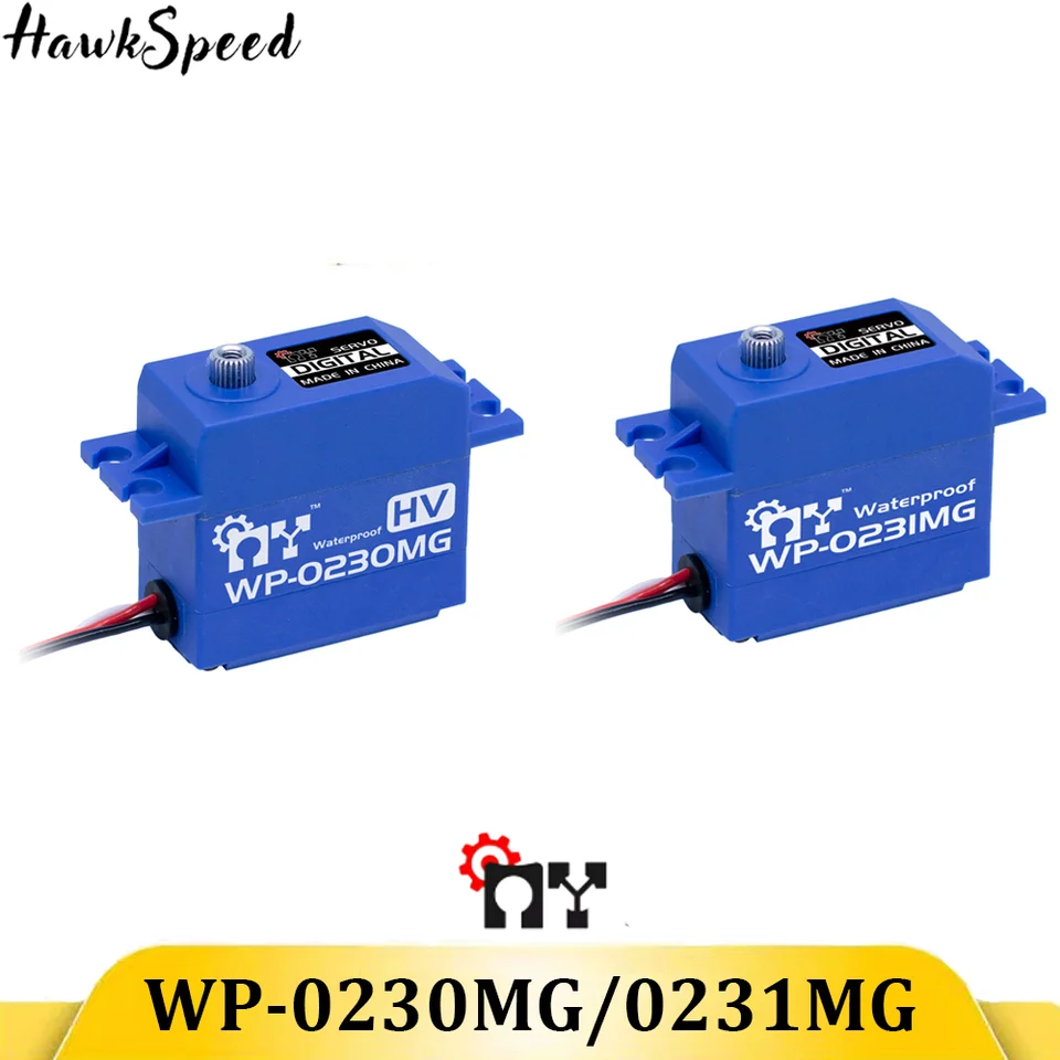 Moje servo WP-0230MG 7,4 V 8 kg/0231 mg 6,0V 15 kg HV DC DIGITAL DIGITÁLNE VODNÉ VOZIDLO RC CESTOVANIE CESTOVANÉHO DRIFT RC CAR
