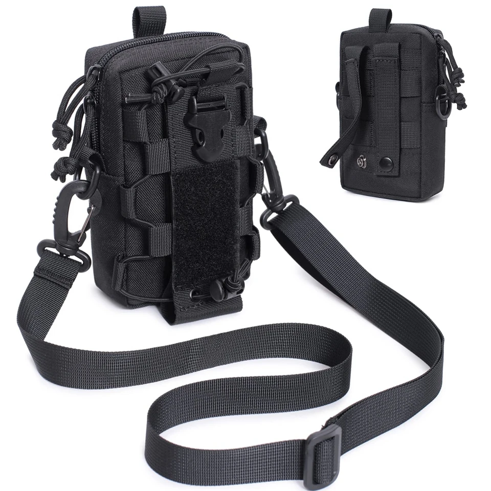 Molle edc puzdro na fľašu s fľašou jedále