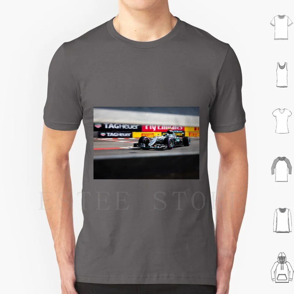 MONACO 2016 TRISK DIY VEĽKÉ VEĽKÉ VEĽKÉ VEĽKÉ VEĽKOSTI 100% bavlna Monako 1 Formula Racing Racing Vettel Kimi Verstapen Max Torro Rosso Rozberg rýchlosť