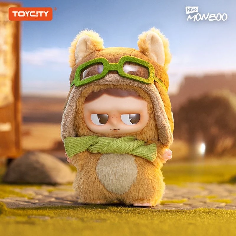 Monboo Forest Town Series Comfort Plush Doll Girl Darček Doll Doll Tabletop Dekorácie Zberateľná figurína roztomilá hračka darček