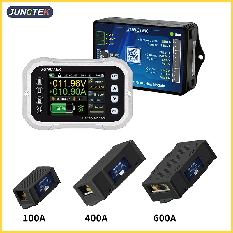 Monitor batérie Bluetooth Junctek Bluetooth KH110F KH140F KH160F napätie a indikátor kapacity testera VA BATÉRIA VA