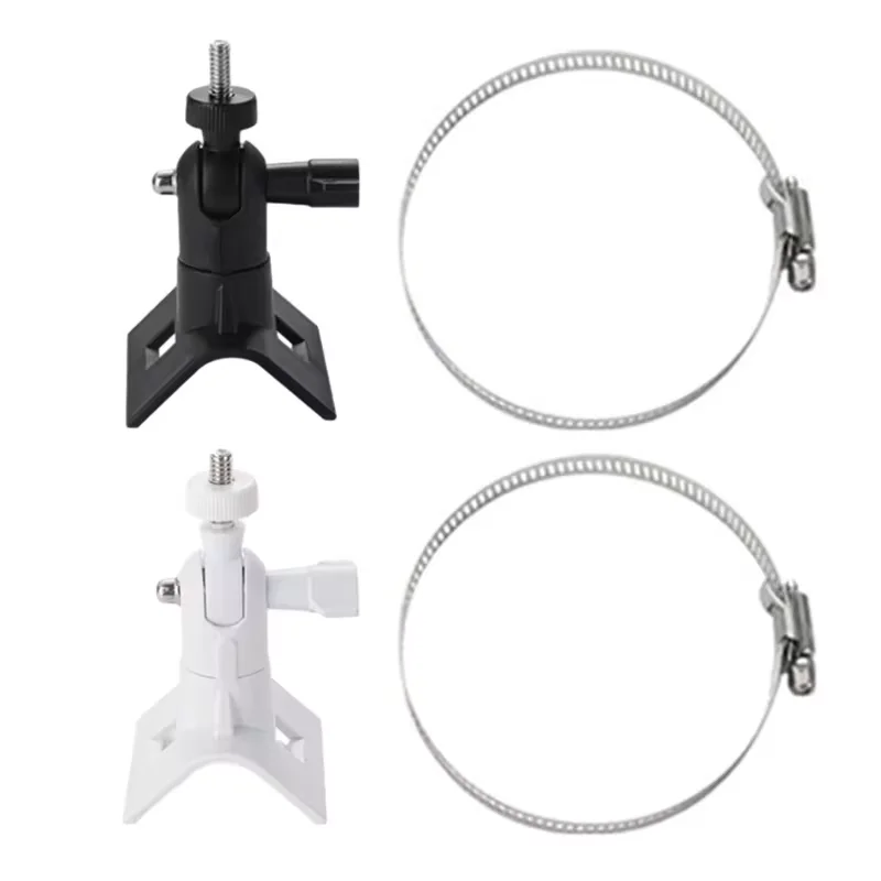 Montážna držiak na montáž fotoaparátu 360 ° Rotačná kamera Mount Mount Donor pre prsteň palicu Cam/Spotlight Cam/Eufycam 2C
