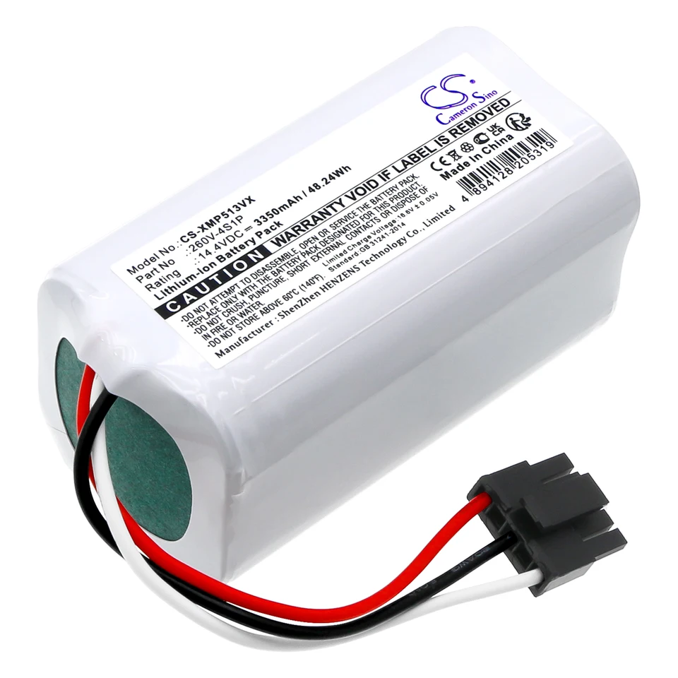 Mop 2 Lite, BHR5217EU, MJSTL, 042621, MI robotický vákuum mop 2 lite 260V-4S1P, N011-4S1P, 260V-4S1P, N011-4S1P 3350MAH / 48.24WH.