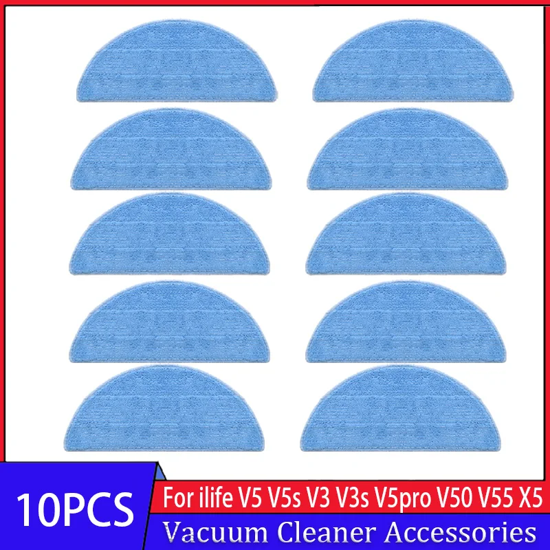 Mop handrička pre výmenu handier na náhradu handier s suchým zipsom pre ILife V3 V5 V5S V3S V50 Pro vysávač náhradné diely doplnky