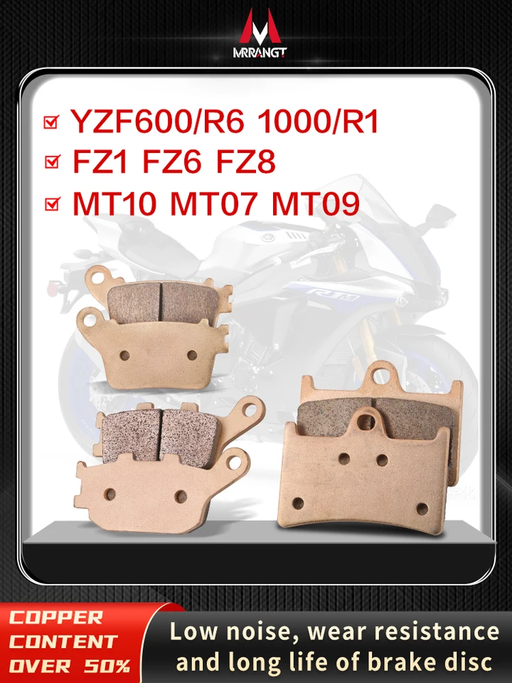 MORANGT MOTOCYCLE SINTING BRZING BRKIND FIT FIT FOR YAMAHA YZF 600 1000 R6 R1 YZF600/1000 FZ1 FZ6 FZ8 MT10 MT07 MT09