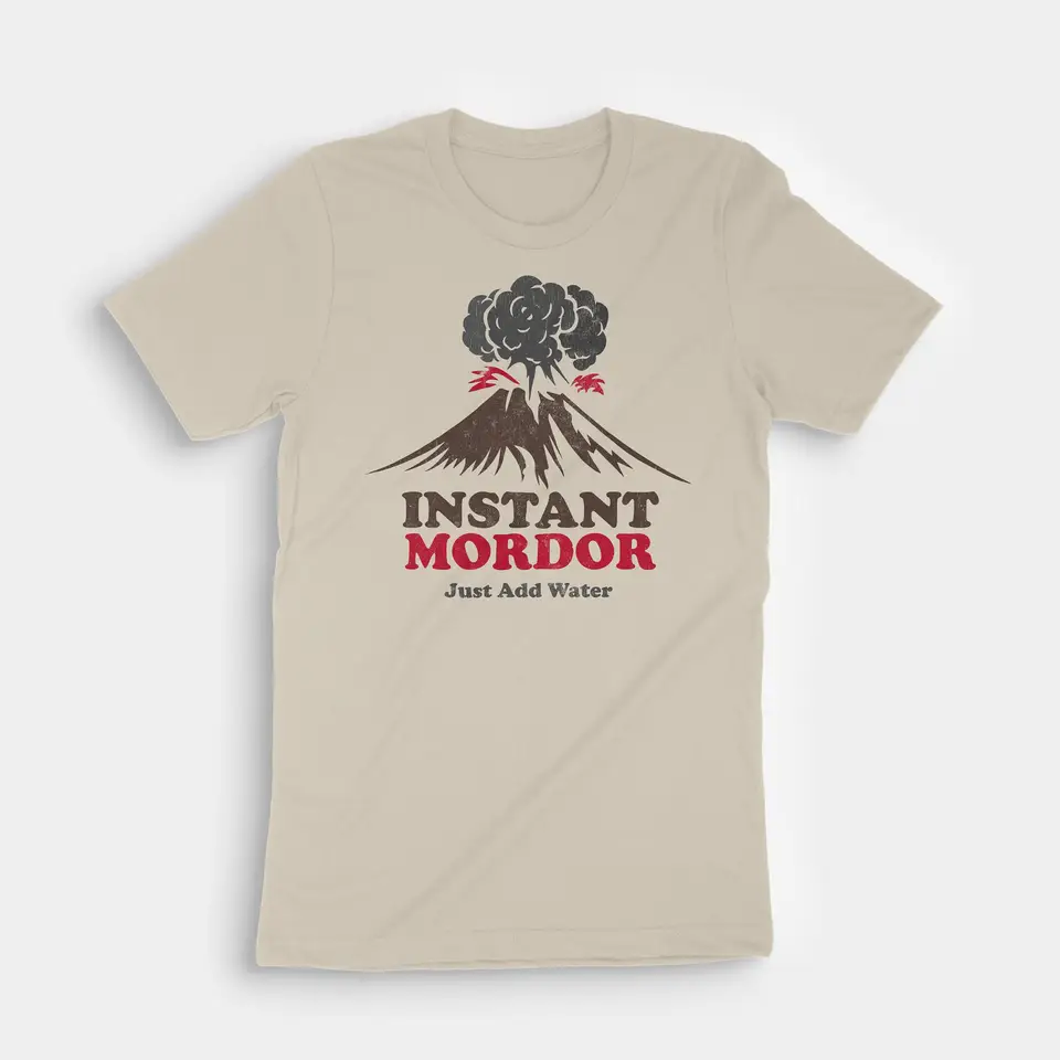 Mordor T tričká prstene s výkonom okamžité spoof