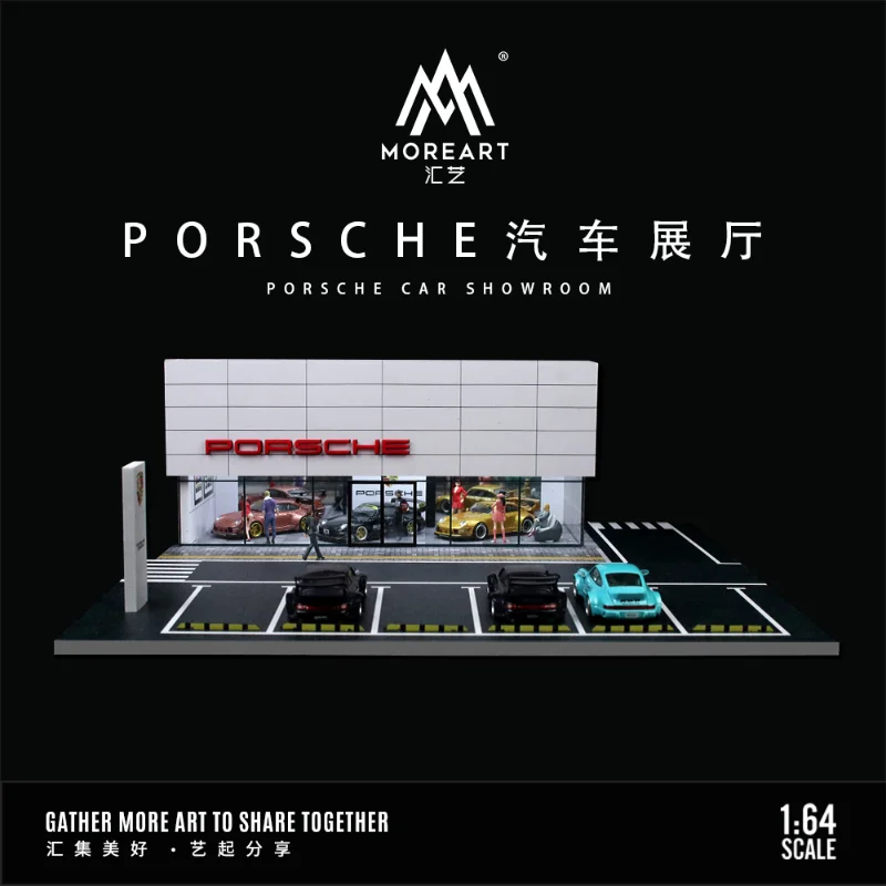 MOREART 1:64 911 Model osvetľovacej scény showroom