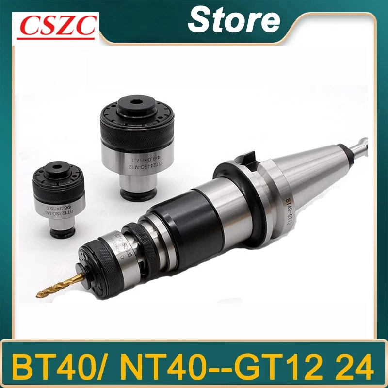 MORSE TAPPER MT2 GT12 TAP Chucks Ochrana preťaženia BT30 BT40 NT30 NT40 GT24 MT3 GT12 MT4 TAPING CNC CNC COLLET COLLET