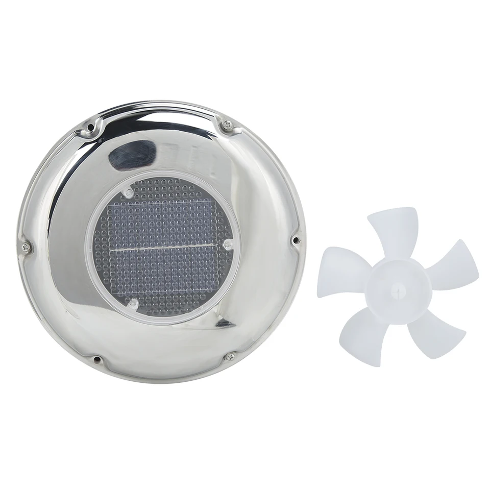 Morské doplnky z nehrdzavejúcej ocele Výfukový výfukový ventilátor Solárne slnečné ventilácie Ventilácia Ventilácie Ventilátor Vodotesný hlučný bez znečistenia bez znečistenia bez znečistenia