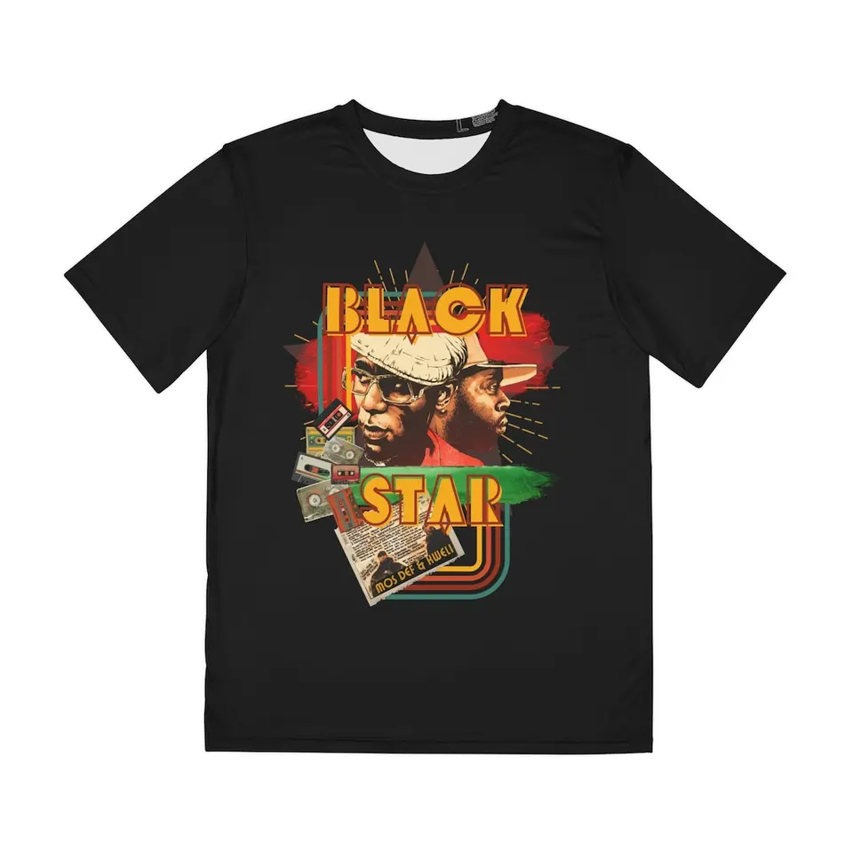 MOS Def a Kweli Black Star Retro Tričko