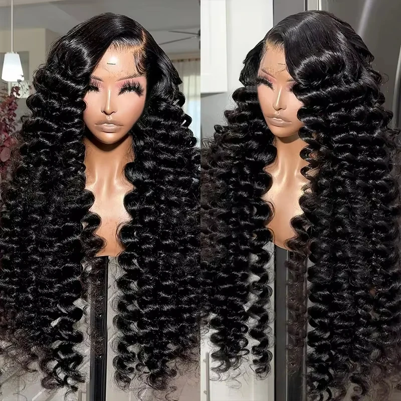 Mosly Loose Wave 13x6 Lace predné ľudské vlasy parochň