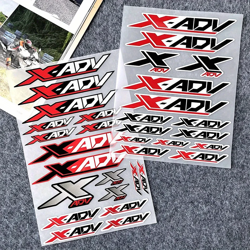 Motická nálepka palivovej nádrže Reflexná nálepka 3D bočné panelové panelové panely pre BT XADV750 X-ADV Motocyklová nálepka