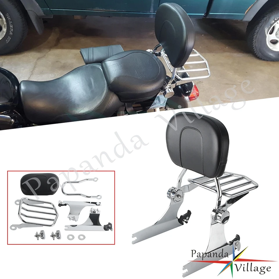 Moto Odnímateľný chrbát pre cestujúcich Sissy Bar batožinový stojan pre Harley Dyna Fat Bob Wide Glide CVO FXDFSE FXDWG 2010-UP 2017 2018