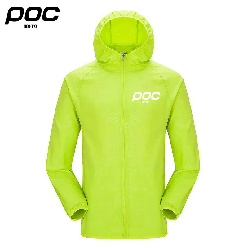 Moto POC Cycling 2022 Nepremokavá bunda UPF30+ MTB Rain Jackets Ražínky Vonkajšie športové dažďové odolné voči cyklistickým dresom S-3XL